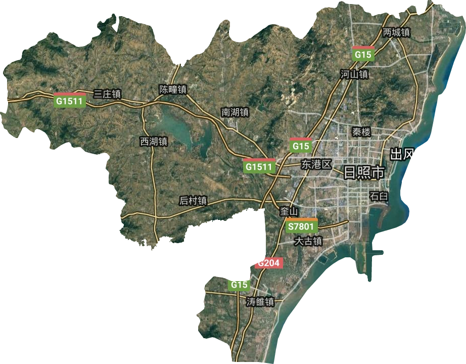 东港市乡镇地图图片