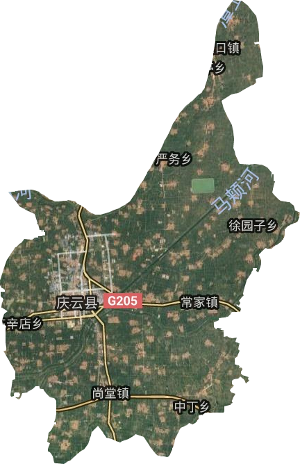 庆云县高清电子地图,庆云县高清谷歌电子地图