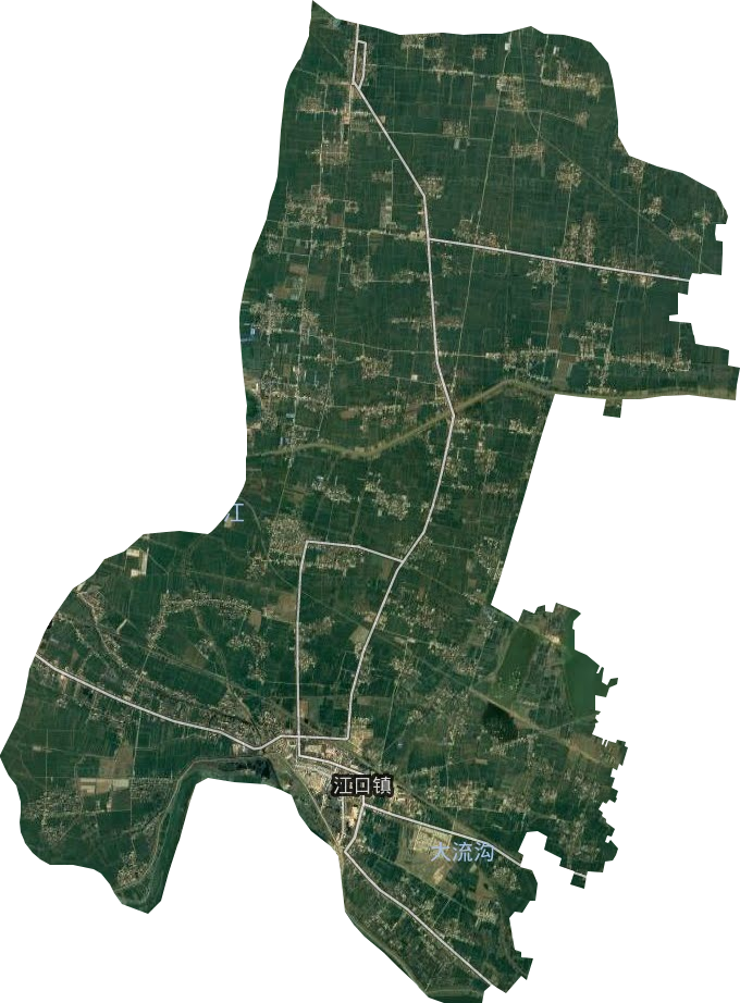 长汀县古城镇卫星地图图片