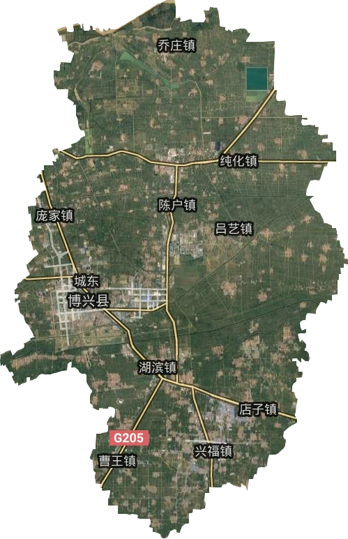 博兴县各乡镇地图图片