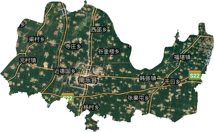 南乐县地图千口镇图片
