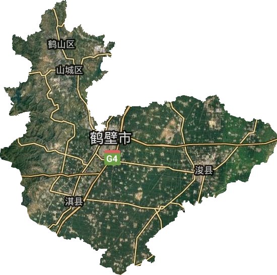 鹤壁市区地图高清全图图片