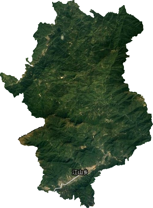 江山镇高清卫星地图