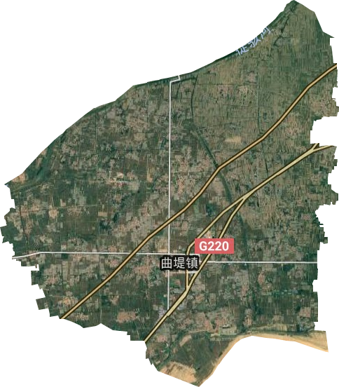 曲堤镇高清卫星地图