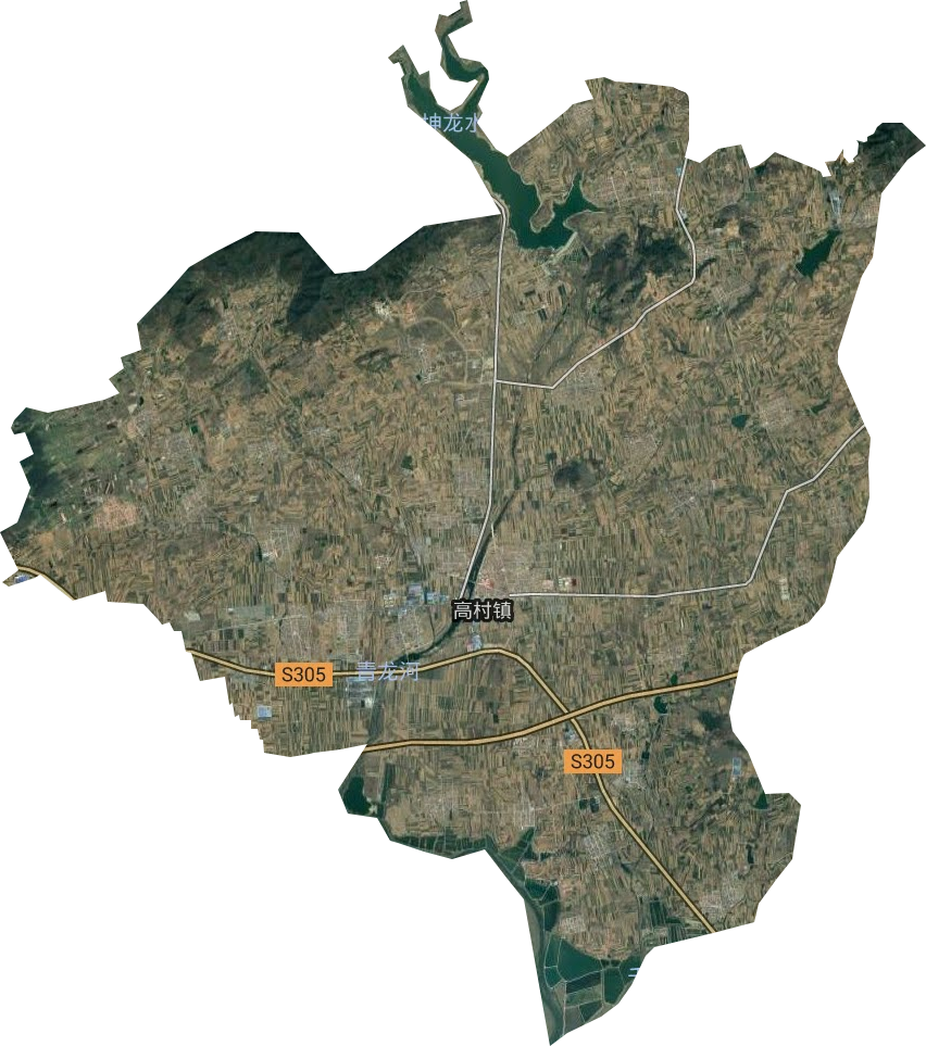 高村镇高清卫星地图
