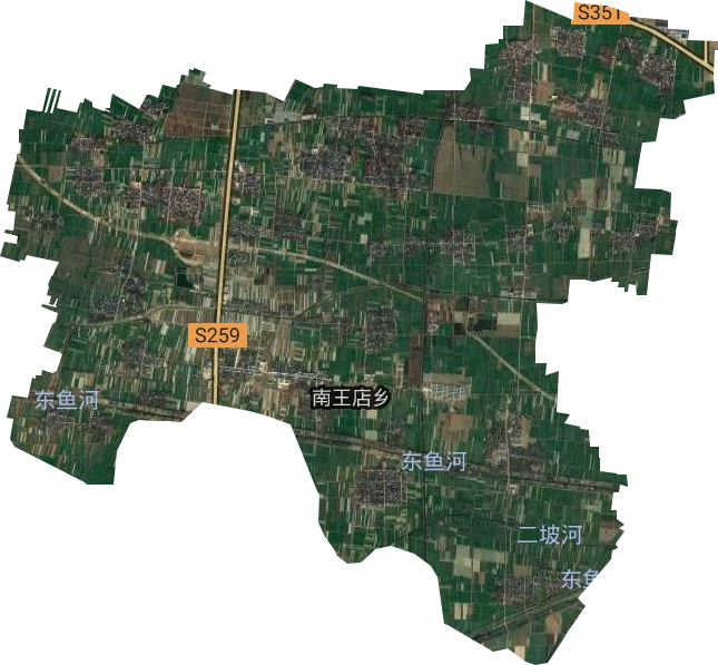 定陶卫星地图高清版图片