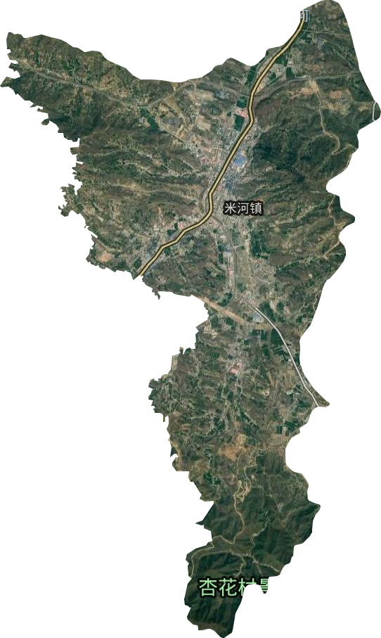 米河镇地图高清版全图图片