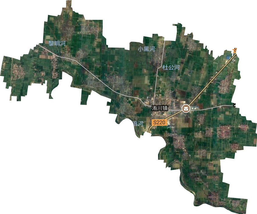 洧川镇地图图片
