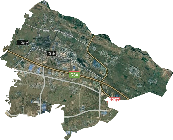 汝南县城街道地图图片