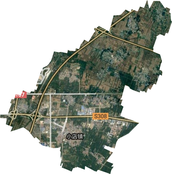 小店镇高清卫星地图