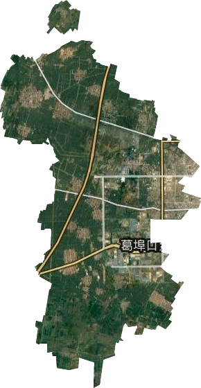 原阳县卫星地图图片