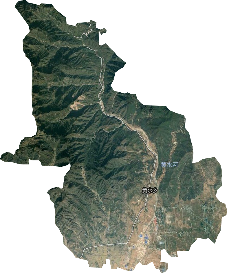 黄水乡高清卫星地图