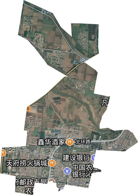 沁阳市高清卫星地图,沁阳市高清谷歌卫星地图