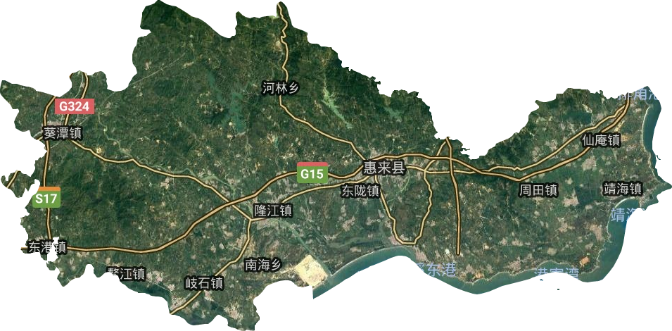 惠来县地图高清版大图图片