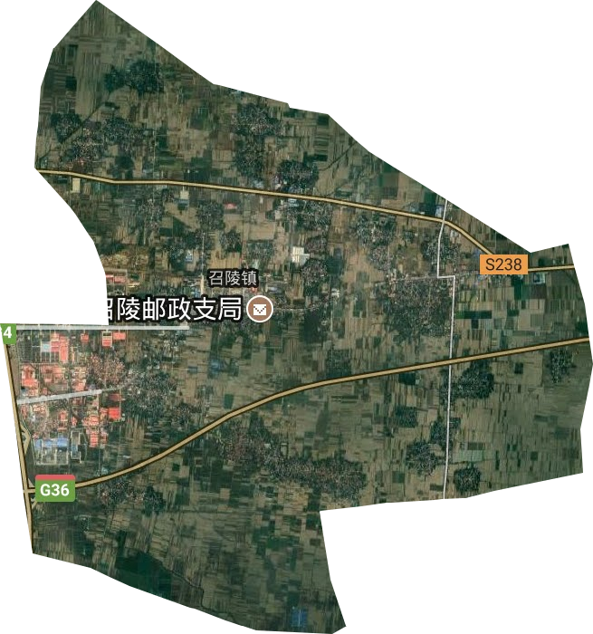 召陵区乡镇地图图片