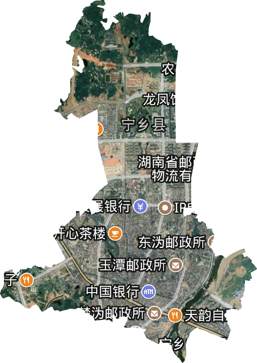 玉潭镇高清卫星地图