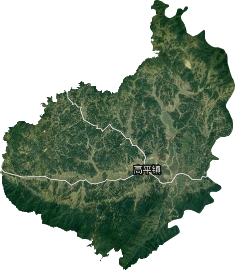 隆回县高清卫星地图图片