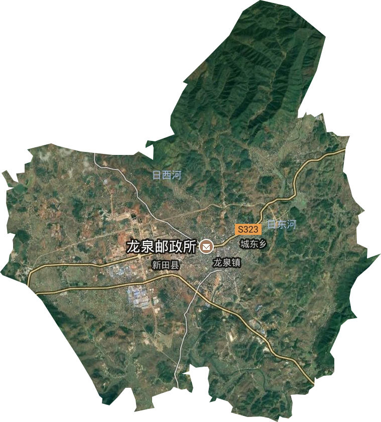 龙泉镇高清卫星地图