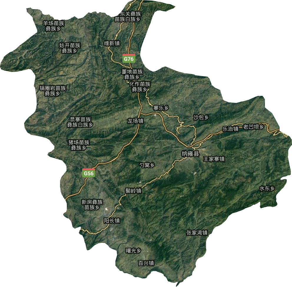 纳雍县地图全图高清版图片