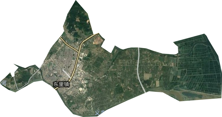东里镇卫星地图图片