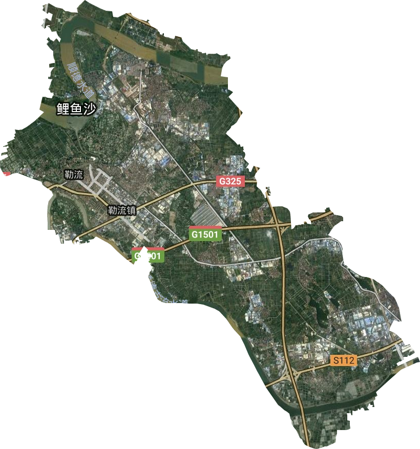顺德区勒流镇地图图片
