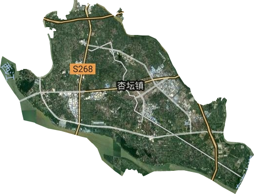 杏坛镇地图图片