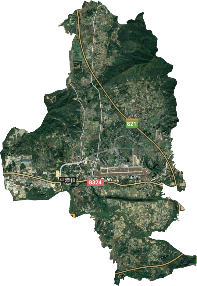 平潭镇高清卫星地图