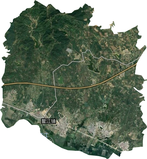 鳌江镇高清卫星地图
