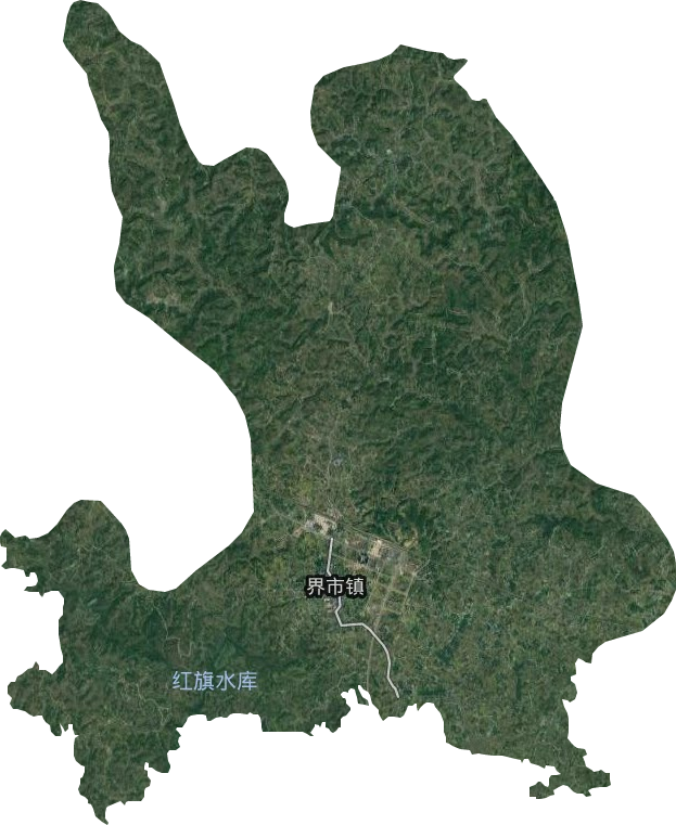 隆昌卫星地图高清版图片