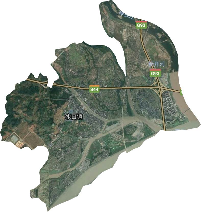 水口镇高清卫星地图,水口镇高清谷歌卫星地图