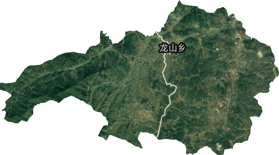 龙山镇高清卫星地图
