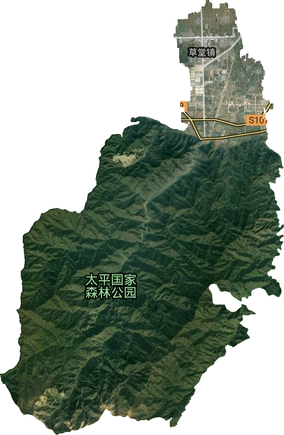草堂镇地图图片