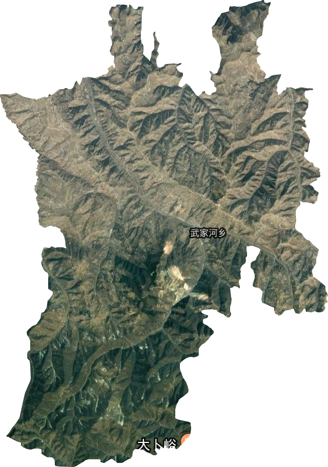 甘谷县卫星地图图片