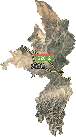 大靖镇地图图片