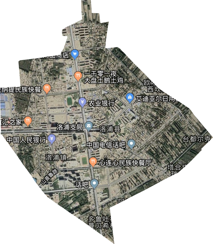 城区街道电子地图高清版大图