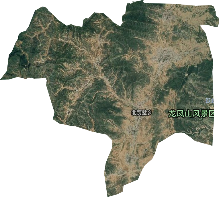 北贾壁乡高清卫星地图
