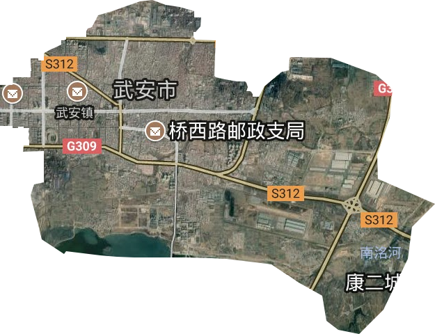 武安乡镇区域划分图片
