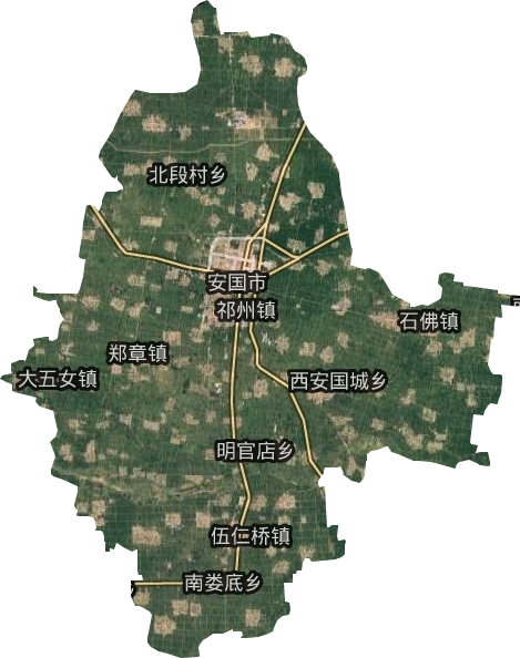 安国小区分布地图图片