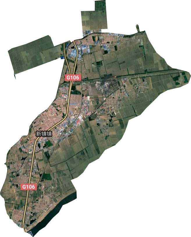 文安高清卫星地图图片