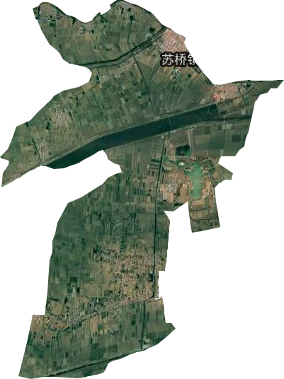文安高清卫星地图图片