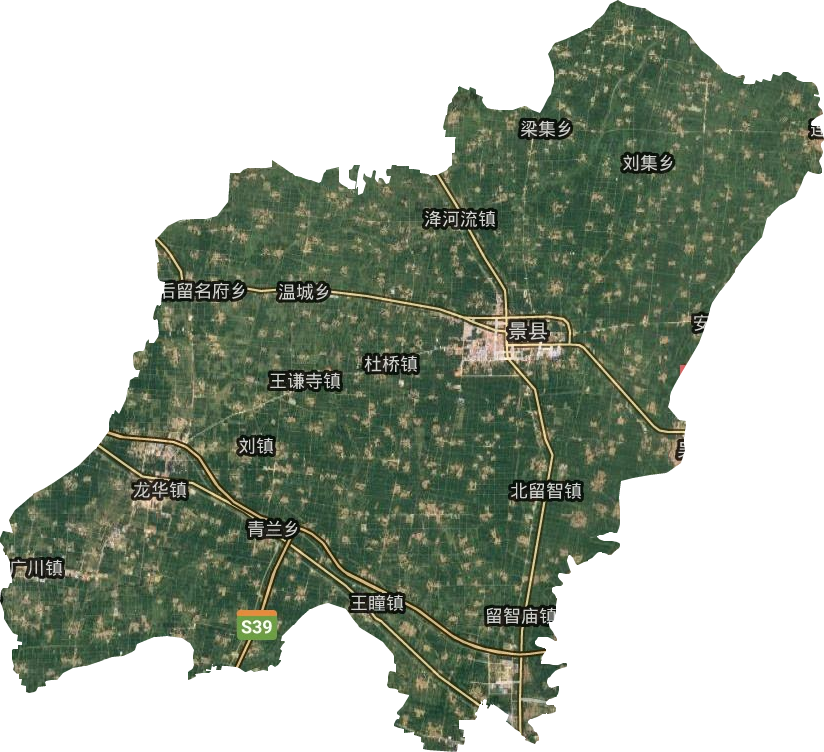 景县留府乡地图图片