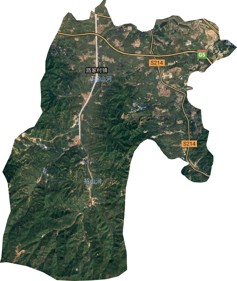 路家村镇高清卫星地图
