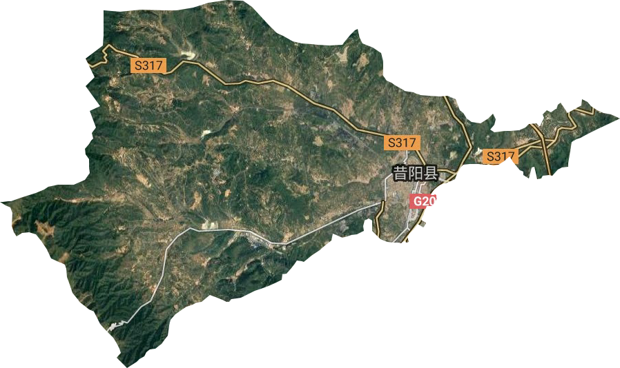昔阳县卫星地图高清版图片