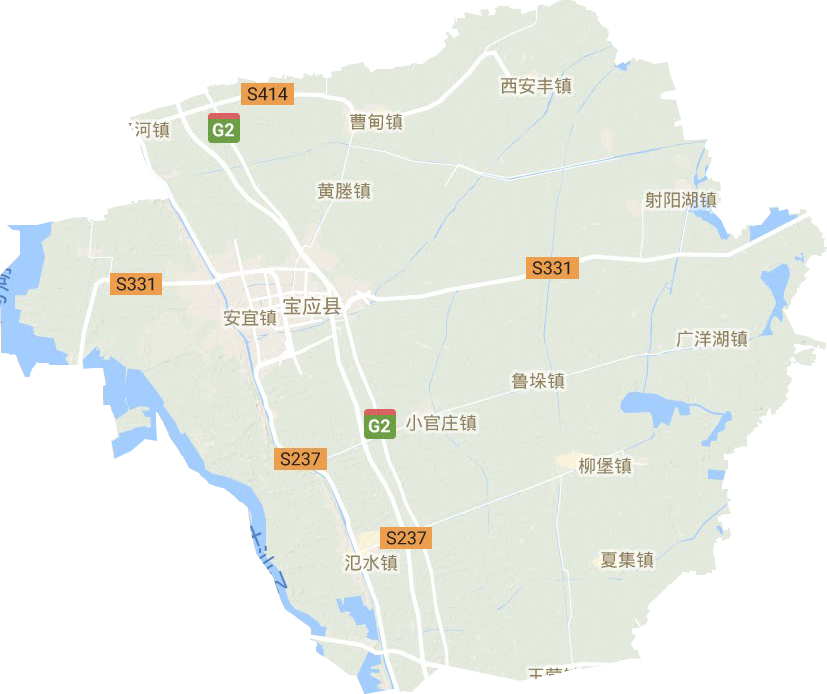 宝应县安宜镇地图图片