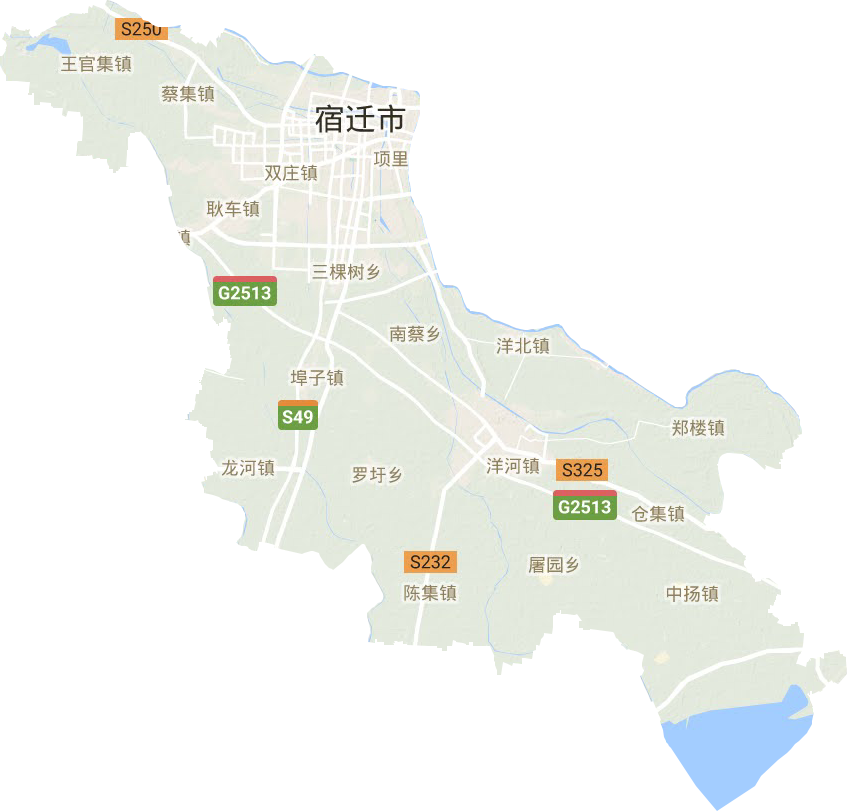 宿城区龙河镇地图图片