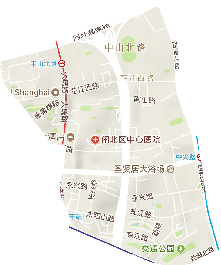 芷江西路街道范围图片