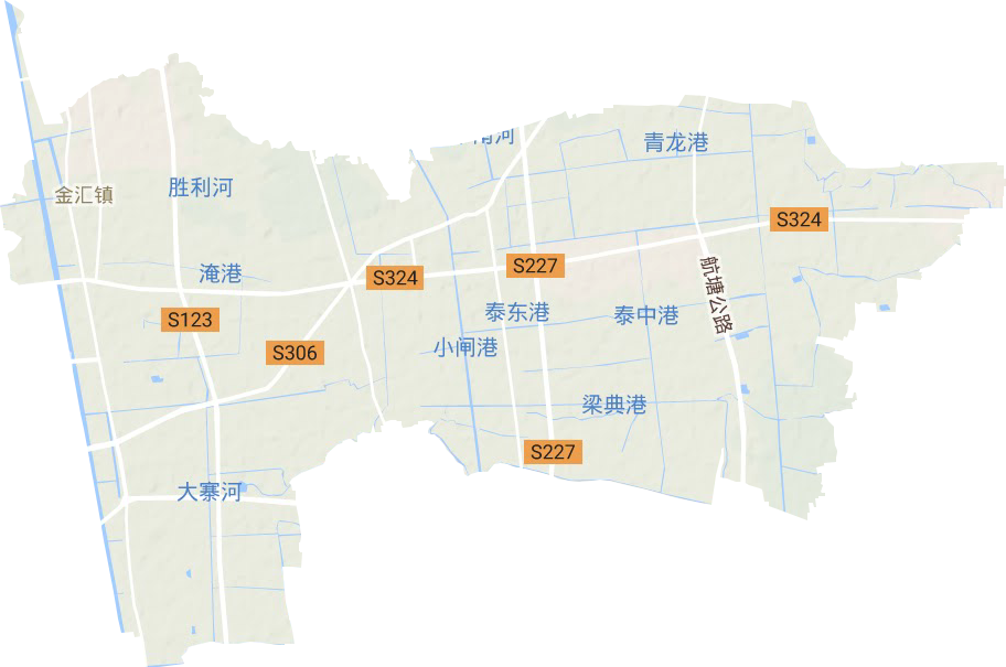 奉贤区金汇镇地图图片