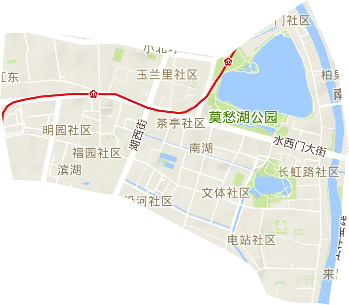 莫愁湖街道