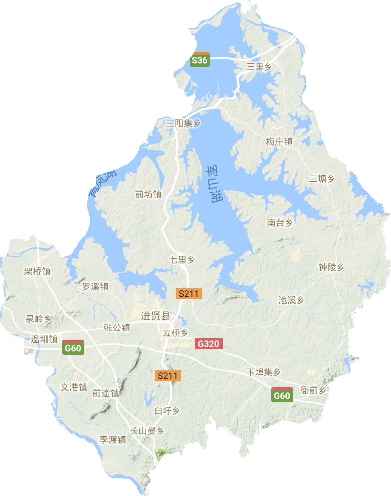 进贤县各乡镇地图图片