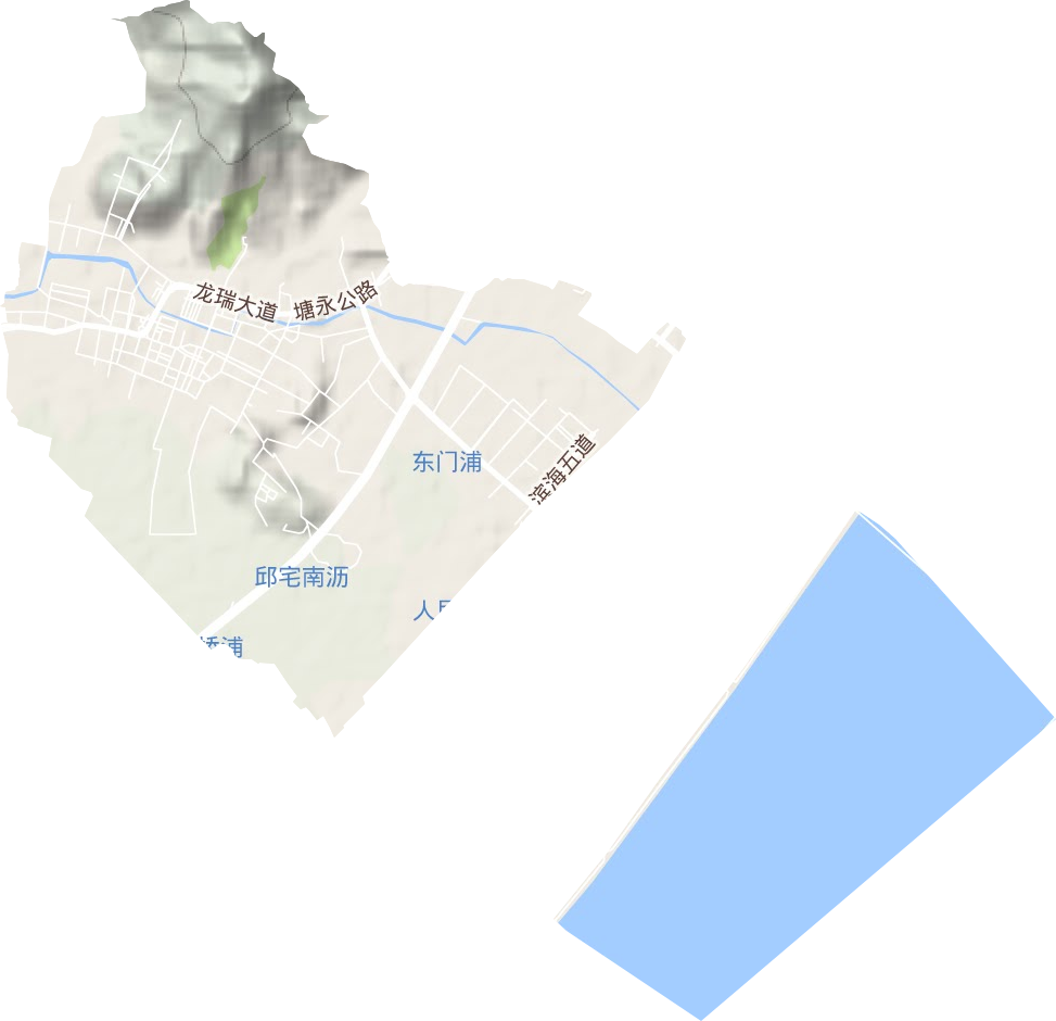 海城市牌楼镇地图图片